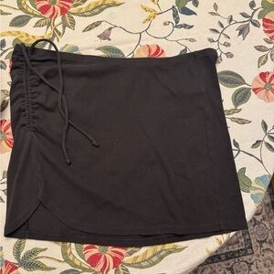 NWT Aerie Black Swim Coverup Skirt